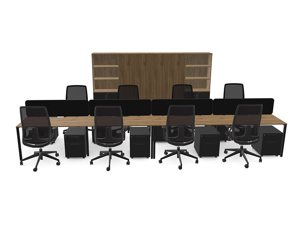 Ws.D Open Space Office with Storage Wall