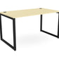 Ws.D Key Single Bench Desk with Closed Legs