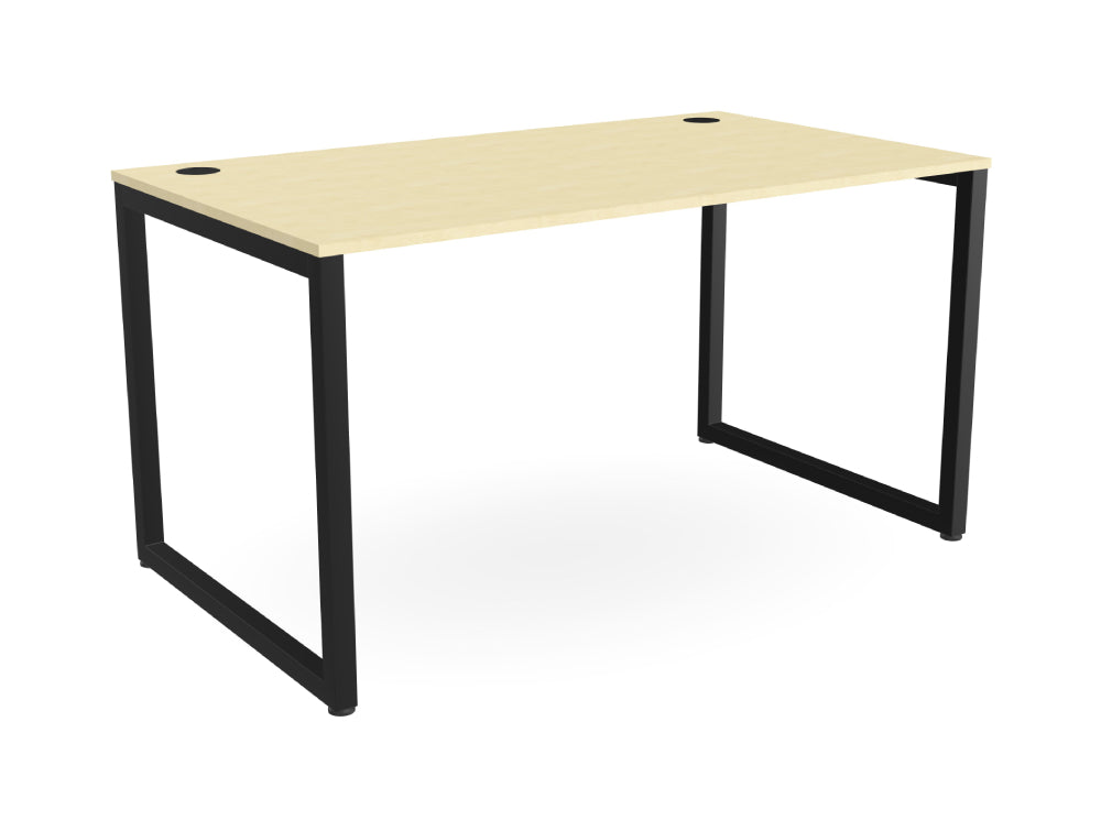 Ws.D Key Single Bench Desk with Closed Legs