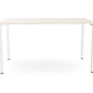 Ws.D Key Single Bench Desk with Straight Legs