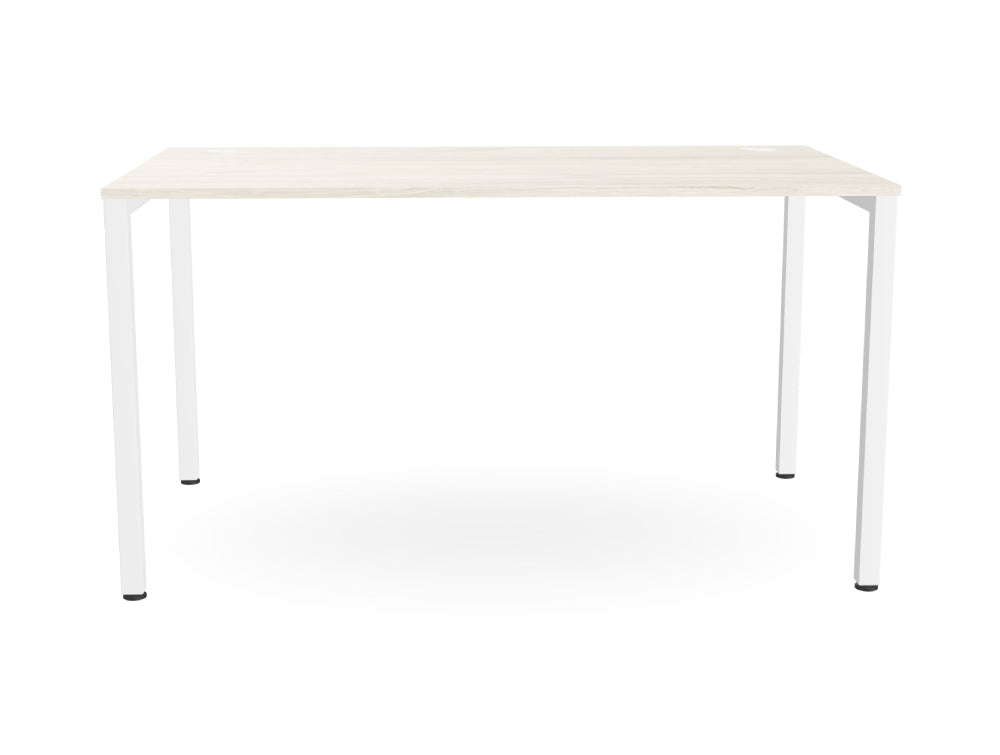 Ws.D Key Single Bench Desk with Straight Legs