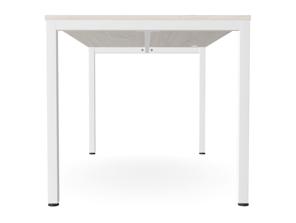 Ws.D Key Single Bench Desk with Straight Legs