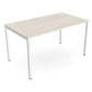 Ws.D Key Single Bench Desk with Straight Legs