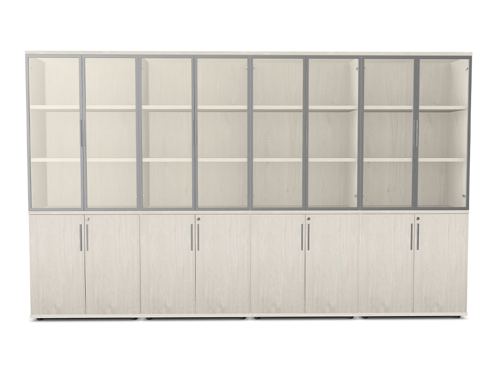 Ws.D Key Storage Modular 5-Level Cabinet with Glass Doors