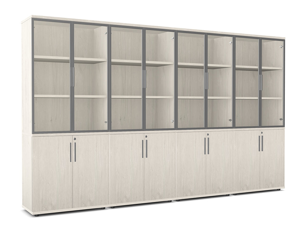 Ws.D Key Storage Modular 5-Level Cabinet with Glass Doors