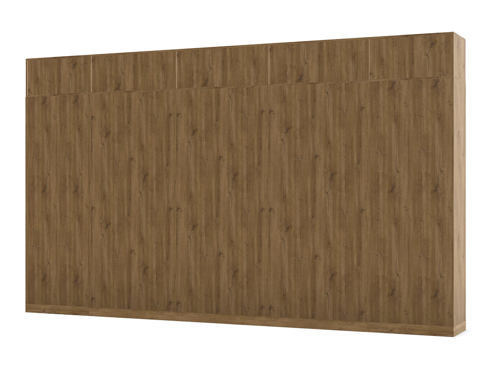 Ws.D Key Storage Modular 6-Level Cupboard with Bookshelves and High Cabinets