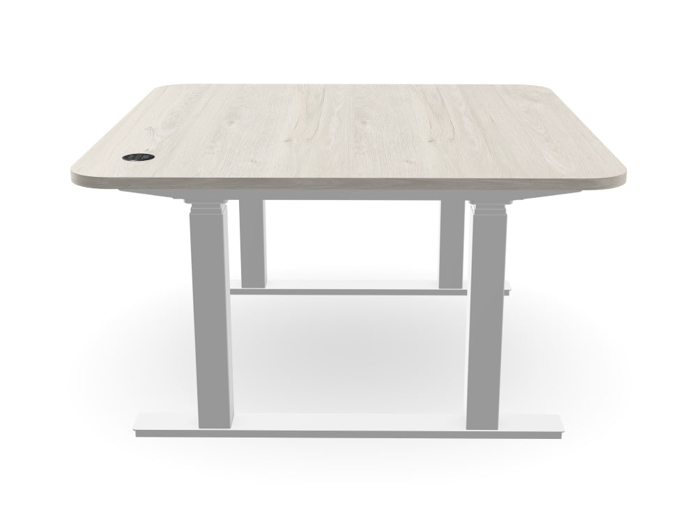 Ws.D Levo Chat Meeting Room Table with Curved Edge