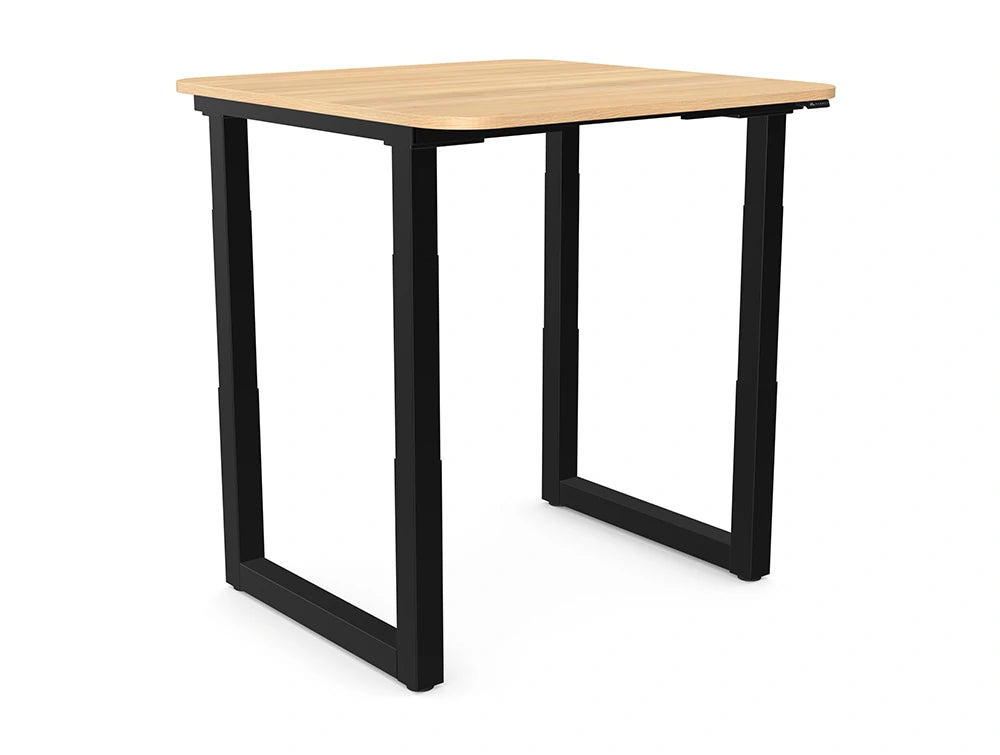 Ws.D Levo Chat Sit-Stand Meeting Room Table with Curved Edge