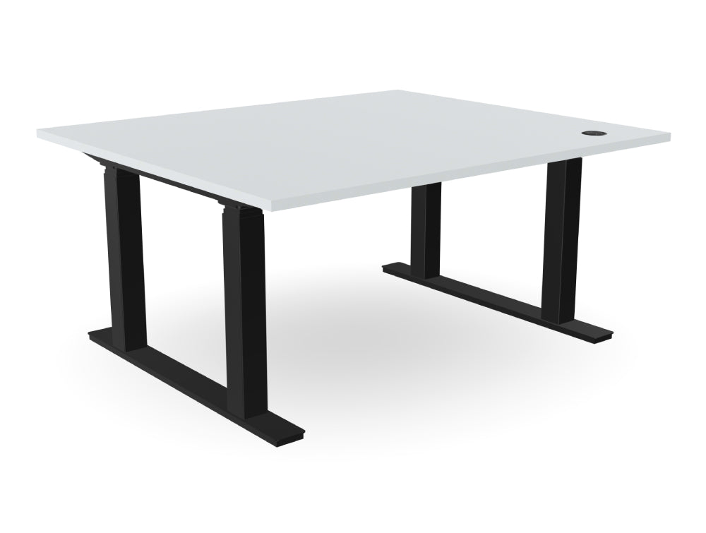 Ws.D Levo Chat Meeting Room Table with Straight Edge