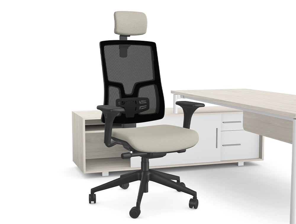 Ws.D Light Executive Office with Storage