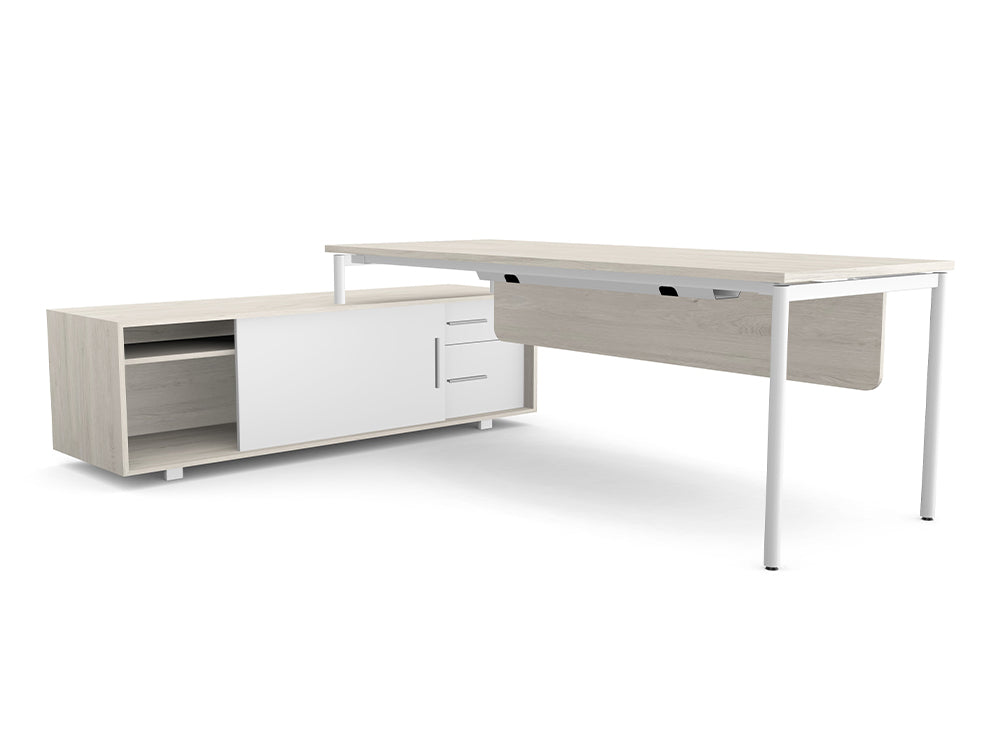Ws.D Light Executive Office with Storage