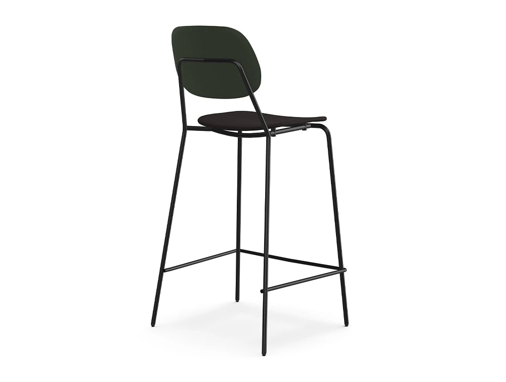 Ws.D Line High Stool with Padded Seat