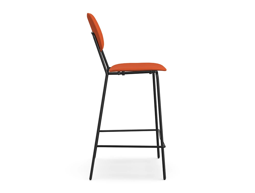 Ws.D Line Upholstered Low Stool