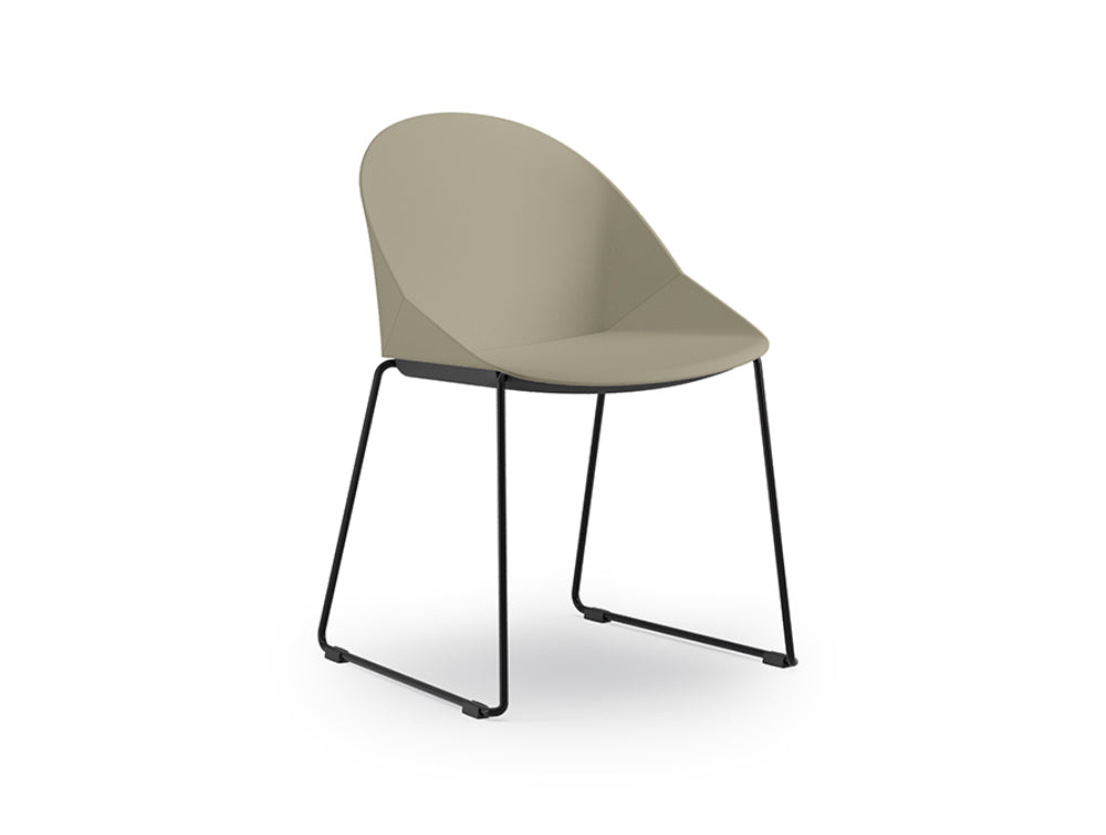 Ws.D Malin Chair with Sled Base