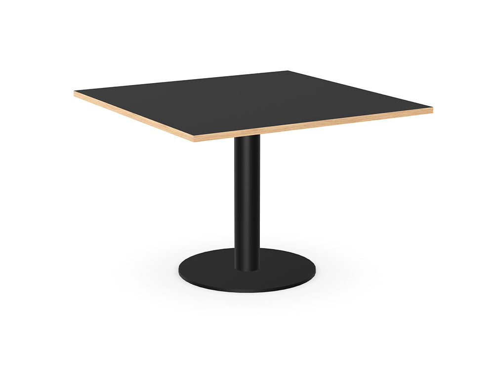 Ws.D Nexis Cylinder Base Coffee Table with Square Table Top
