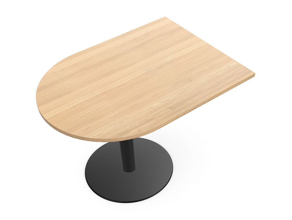 Ws.D Nexis Media Table with D-End Top