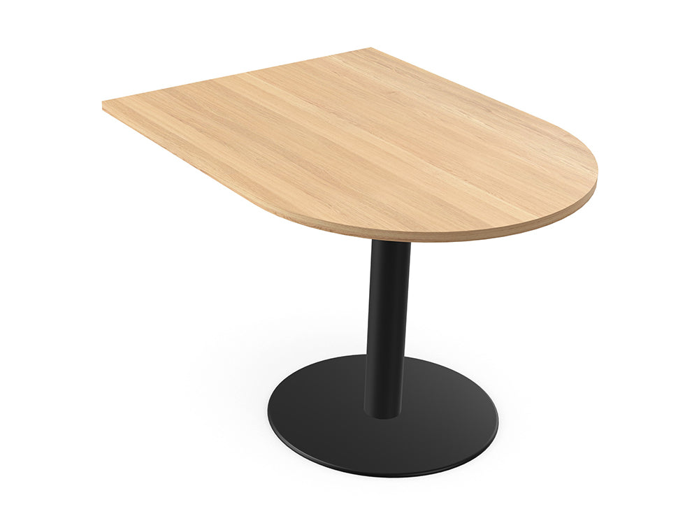 Ws.D Nexis Media Table with D-End Top
