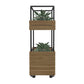 Ws.D Oasis Double 1-Level Mobile Planter