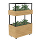 Ws.D Oasis Double 1-Level Mobile Planter