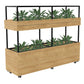 Ws.D Oasis Double 2-Level Mobile Planter