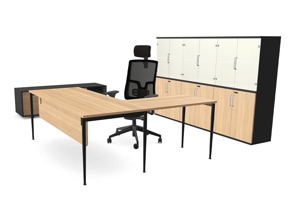 Ws.D Industrial Executive Office with Storage