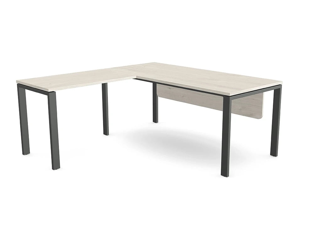 Ws.D Profil Executive Desk with Return