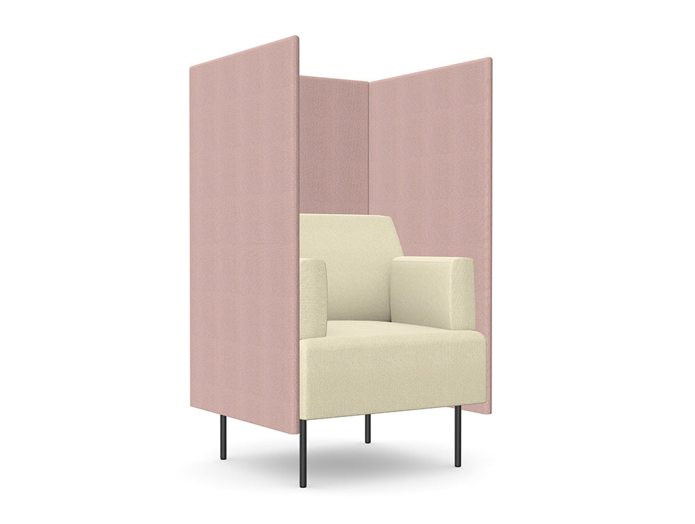 Ws.D Snug Armchair with High Back