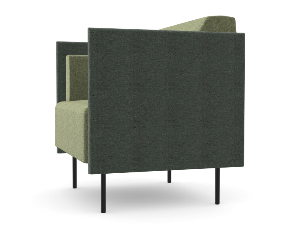 Ws.D Snug Armchair with Low Back