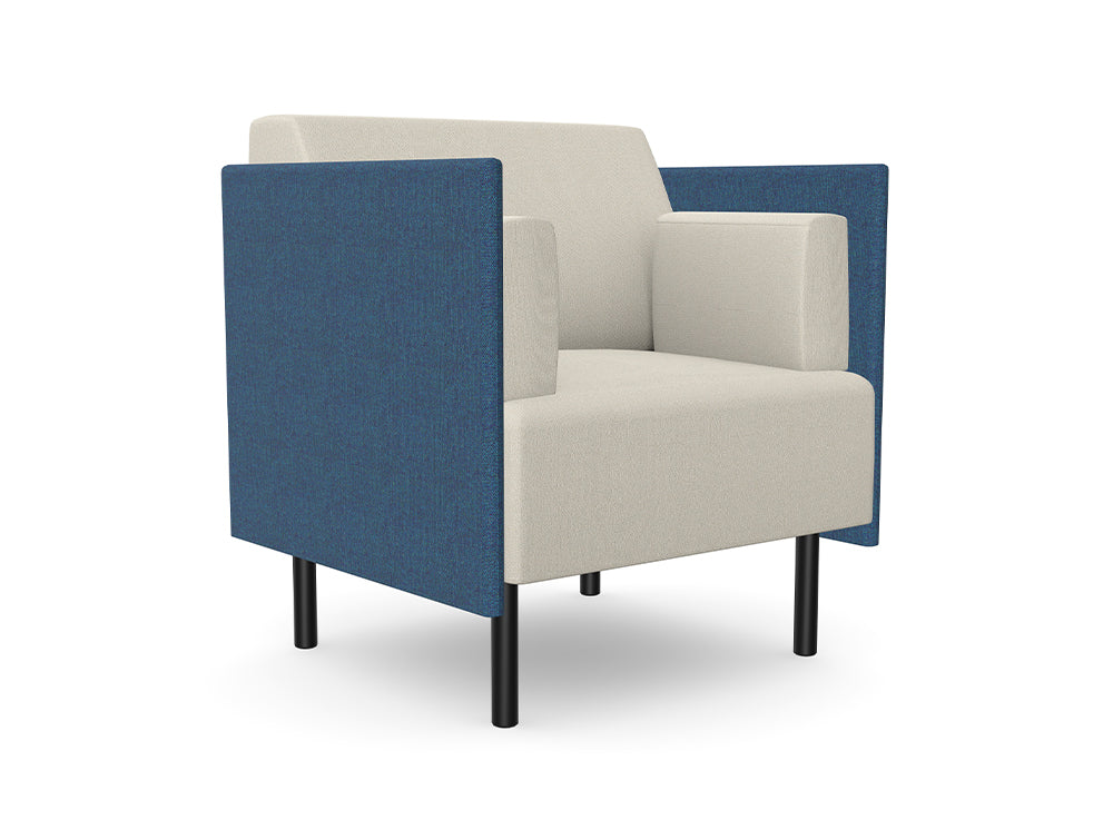 Ws.D Snug Armchair with Low Back