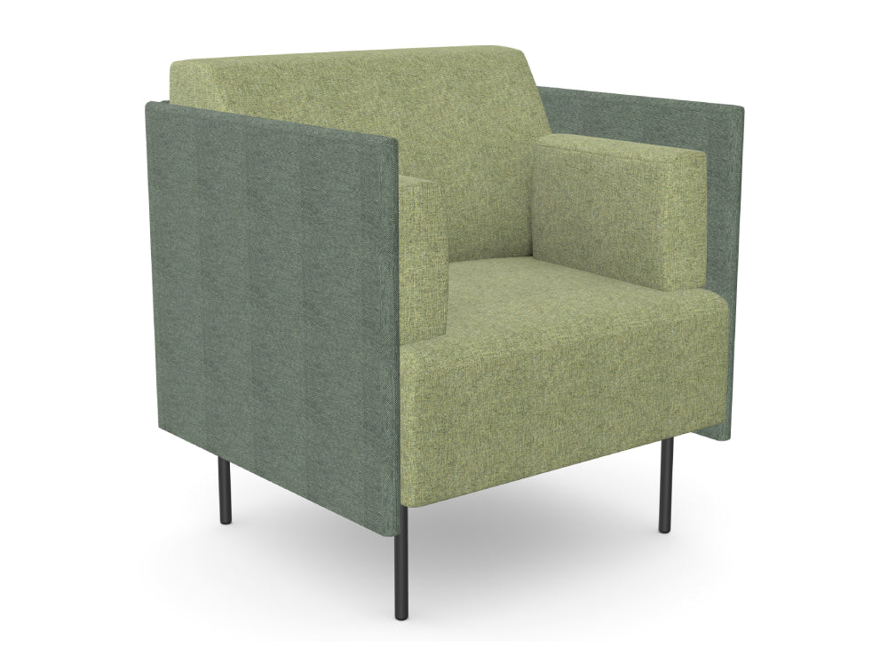 Ws.D Snug Armchair with Low Back