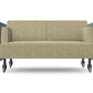 Ws.D Snug Mobile 2-Seater Sofa with Low Back