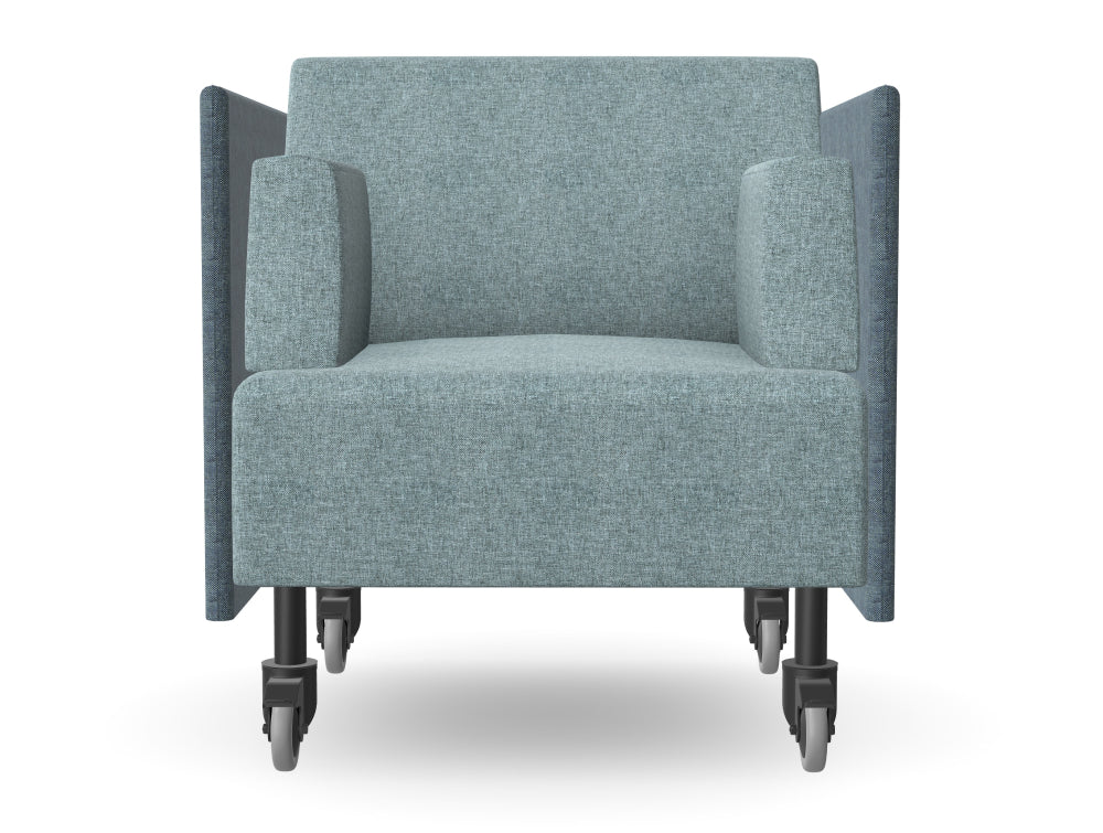 Ws.D Snug Mobile Armchair with Low Back