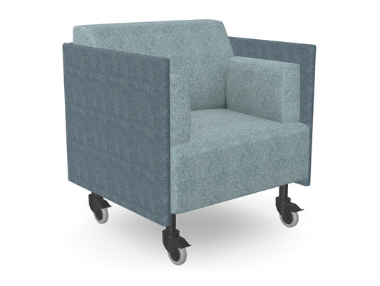 Ws.D Snug Mobile Armchair with Low Back