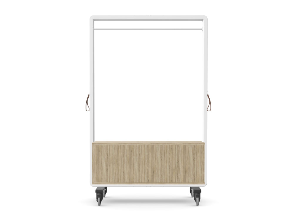 Ws.D Spry Mobile Wall - Coat Rail & Storage