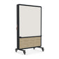 Ws.D Spry Mobile Wall - Whiteboard & MFC Panel