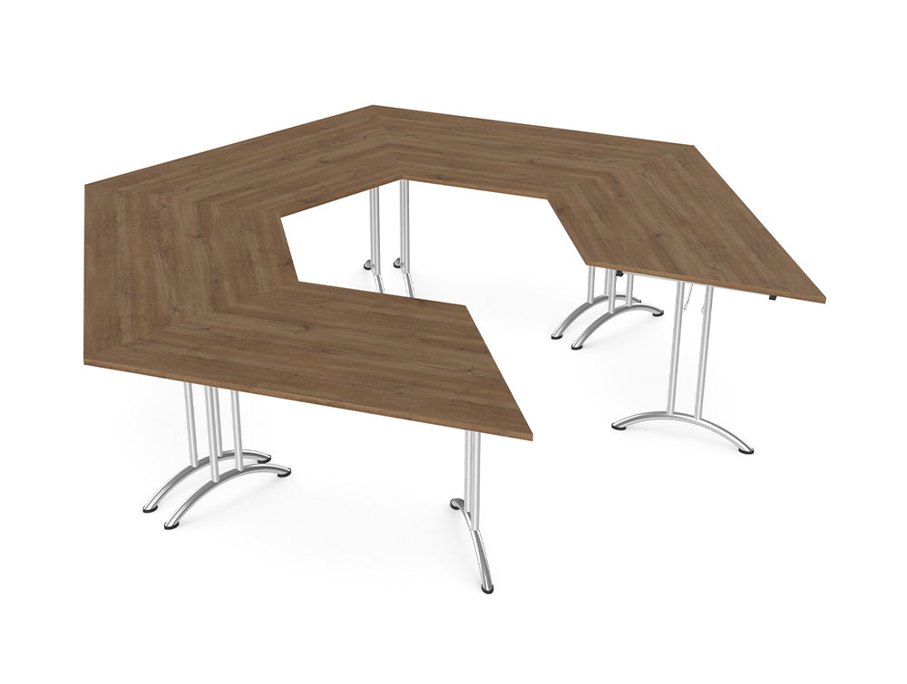Ws.D Twister Fold - Modular Configuration with Trapezoidal Tabletop