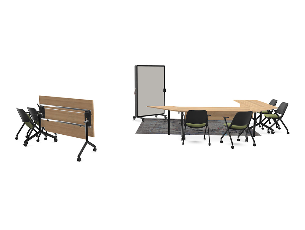 Ws.D Lean&Agile Training Room with Tilting Tables