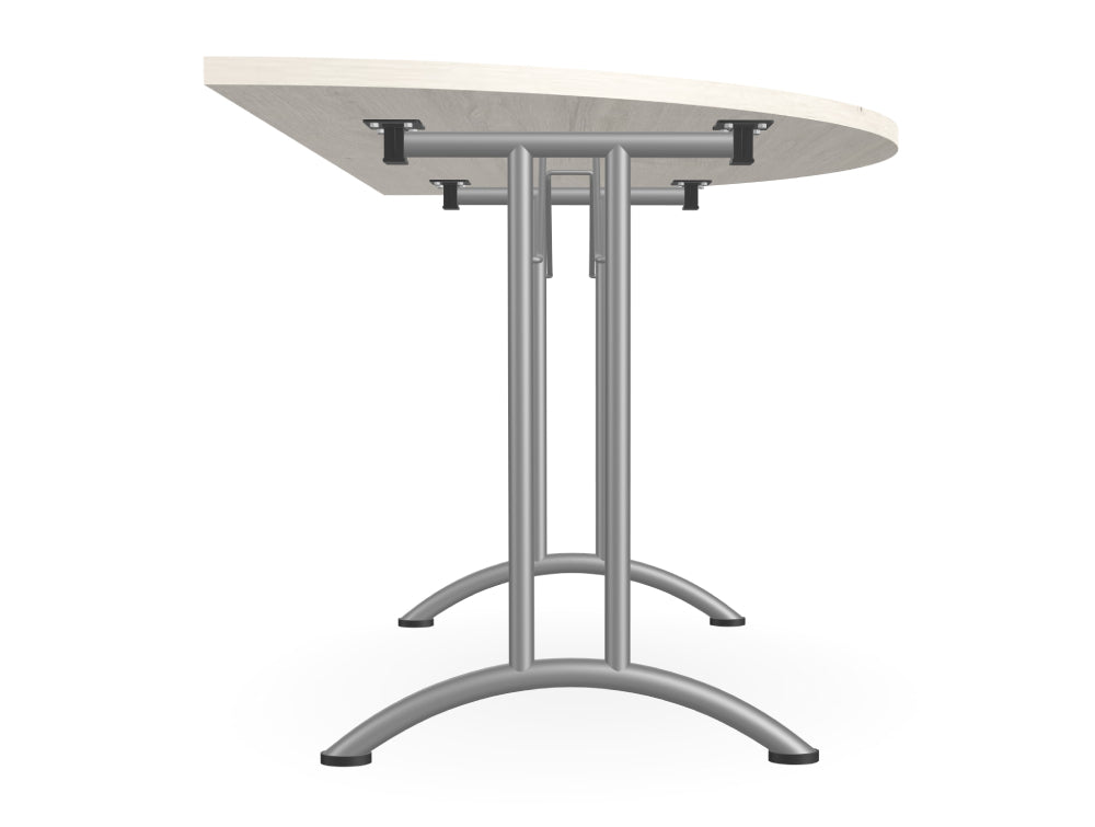 Ws.D Twister Semi-Circle Folding Leg Table