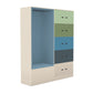 Ws.D Uno 10-Door Locker System with Combination Lock and Sitting Alcove