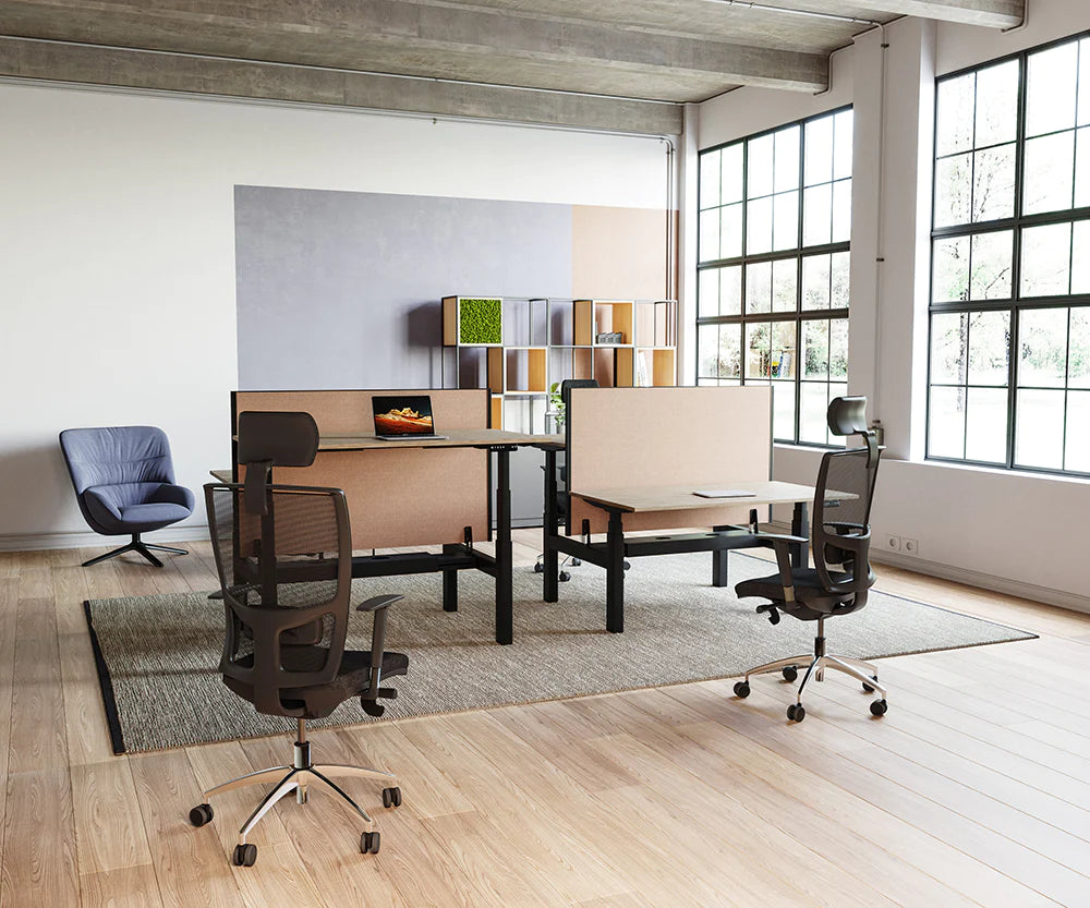 Ws.D Levo Chat Meeting Room Table with Straight Edge